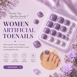 Women Artificial Toenails