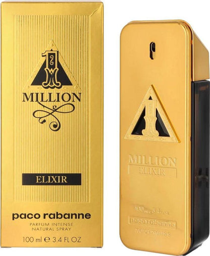 Paco Rabanne 1 Million Elixir Parfum 100ml for Men | Woody Amber Fragrance