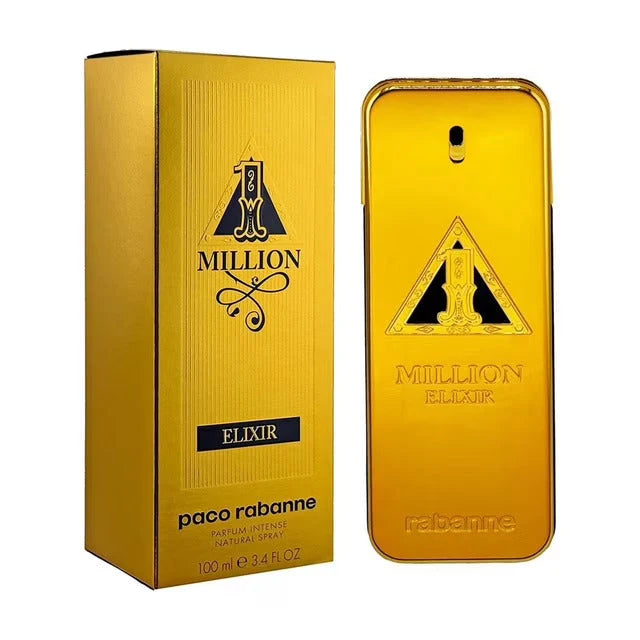 Paco Rabanne 1 Million Elixir Parfum 100ml for Men | Woody Amber Fragrance
