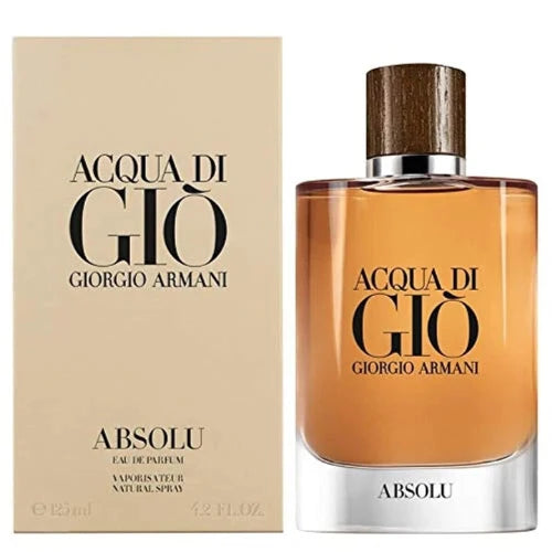 Giorgio Armani Acqua di Giò perfume bottle and packaging on a white background