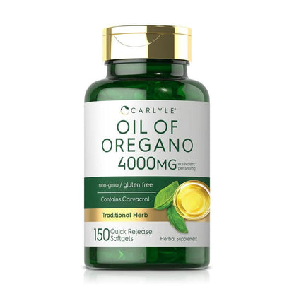 Carlyle Oregano Oil Supplement – 150 Softgels | Non-GMO & Gluten-Free