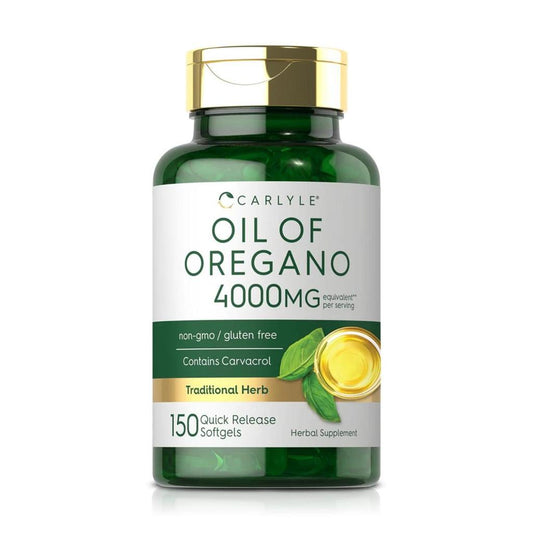 Carlyle Oregano Oil Supplement – 150 Softgels | Non-GMO & Gluten-Free
