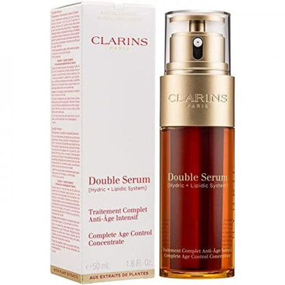 Clarins Double Serum Complete Age Defying Concentrate — 50ml / 1.6 oz | Advanced Facial Serum