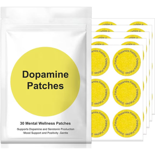Dopamine Mood Support Patches — Vegan & Plant-Based | 30 Count