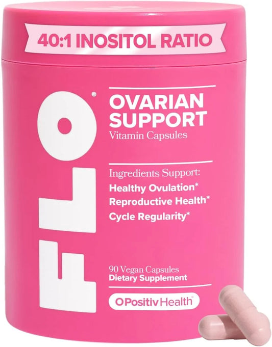 FLO Ovarian for Cycle Regularity — Myo & D-Chiro Inositol | 30-Day Supply
