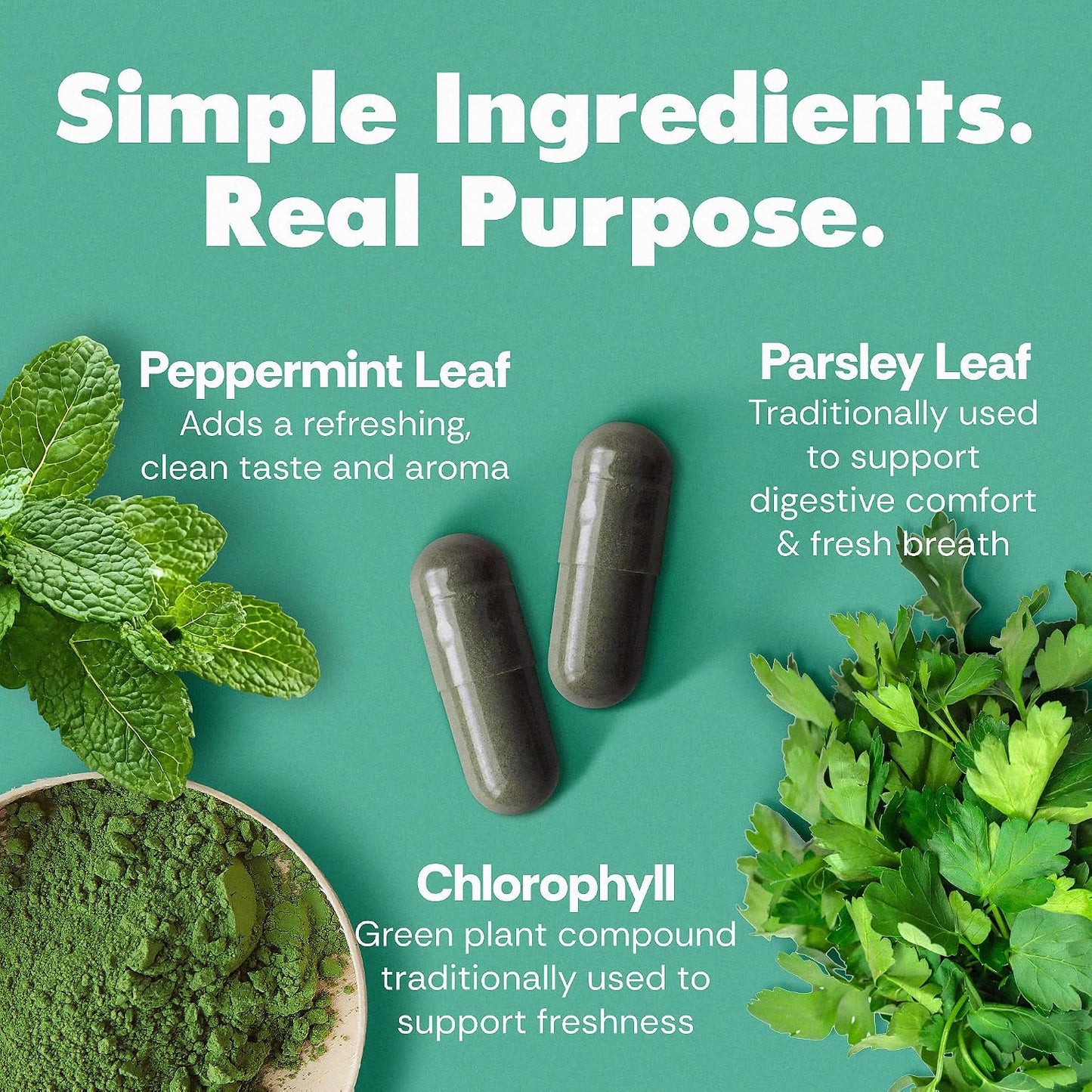 Her Fantasy Box Body Magic Chlorophyll Capsules – 30 Vegan Capsules