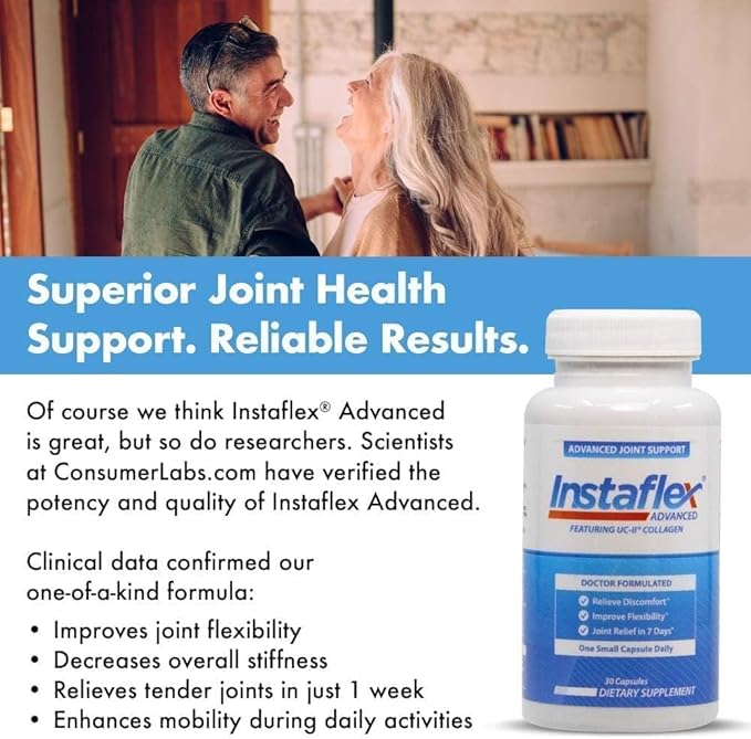 Instaflex Advanced Joint Support 30 Capsules | UC-II® Collagen Supplement