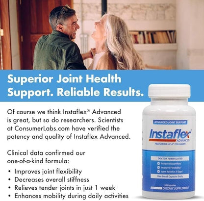 Instaflex Advanced Joint Support 30 Capsules | UC-II® Collagen Supplement