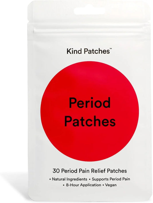 Kind Patches Period Relief Iron Patches — 30 Count