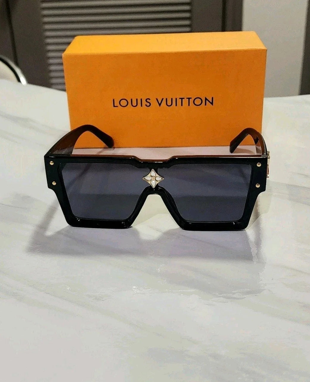Louis Vuitton Square Sunglasses with Protective Case – Luxury Designer Eyewear