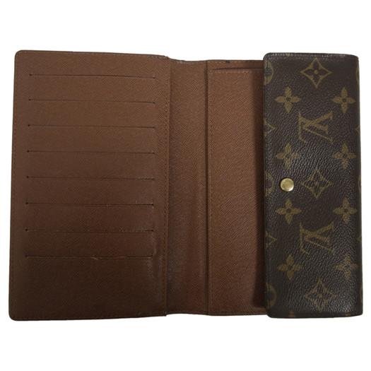 Louis Vuitton Vintage Monogram Trifold Wallet Large