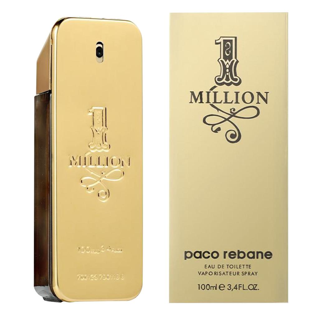 Paco Rabanne 1 Million Eau de Toilette 100ml / 3.4 oz for Men — Luxury Designer Fragrance
