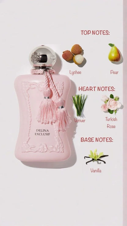 Parfums de Marly Delina Exclusif Eau de Parfum 75ml / 2.5 oz | Luxury Women's Fragrance
