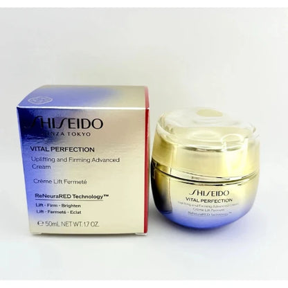 Shiseido Vital Perfection Uplifting & Firming Advanced Cream — 50ml / 1.7 oz | Luxury Anti-Aging Moisturizer