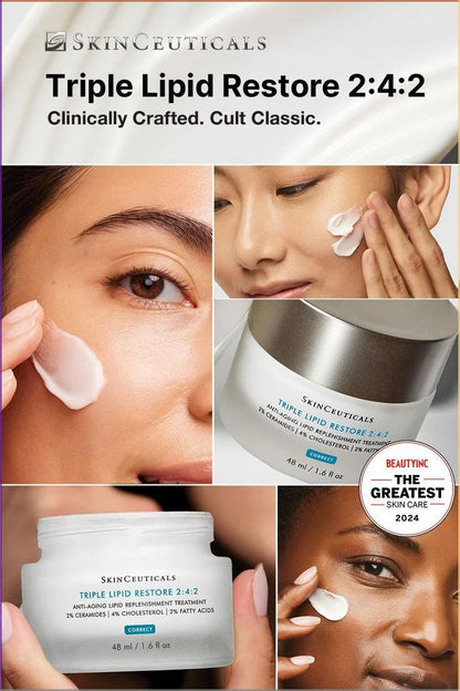 SkinCeuticals Triple Lipid Restore 2:4:2 Cream — 48ml / 1.6 oz | Lipid-Replenishing Moisturizer