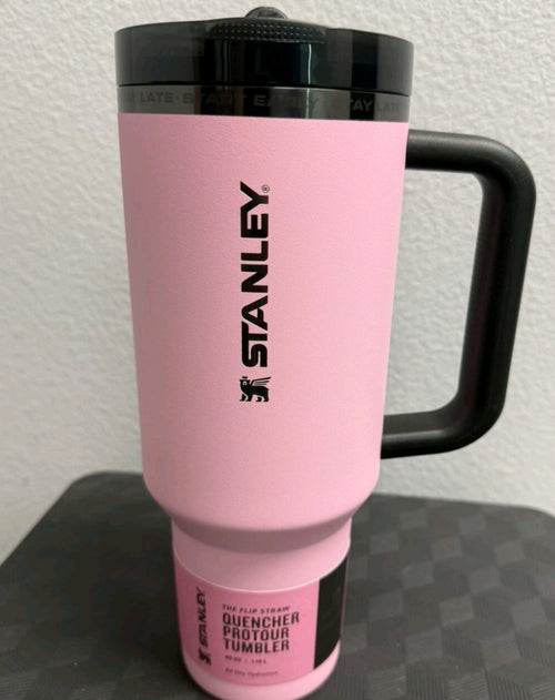Stanley Quencher ProTour Tumbler 40oz with Flip Straw – Pink
