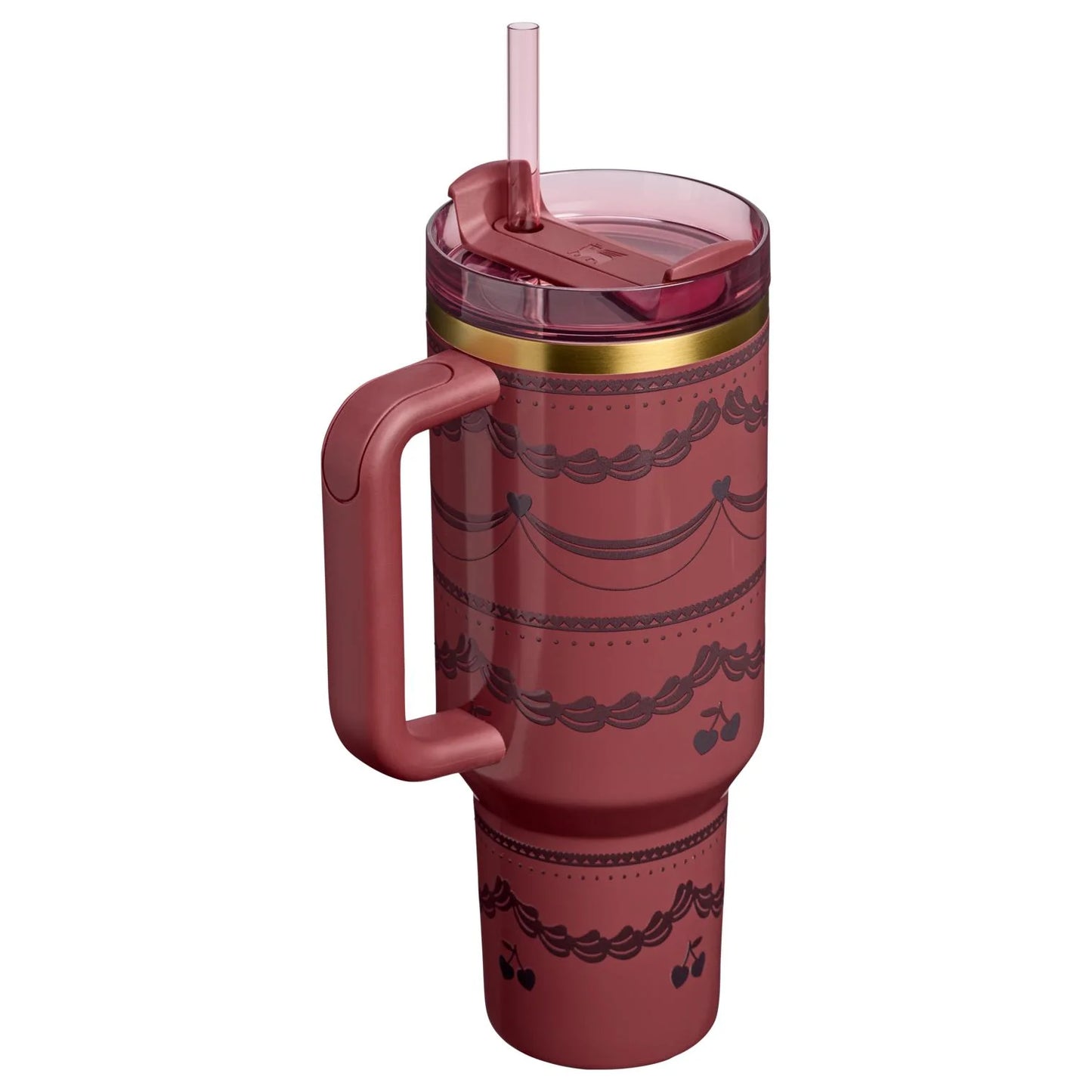 Stanley Valentine's Day Red Velvet Cake Quencher 40oz Limited Edition