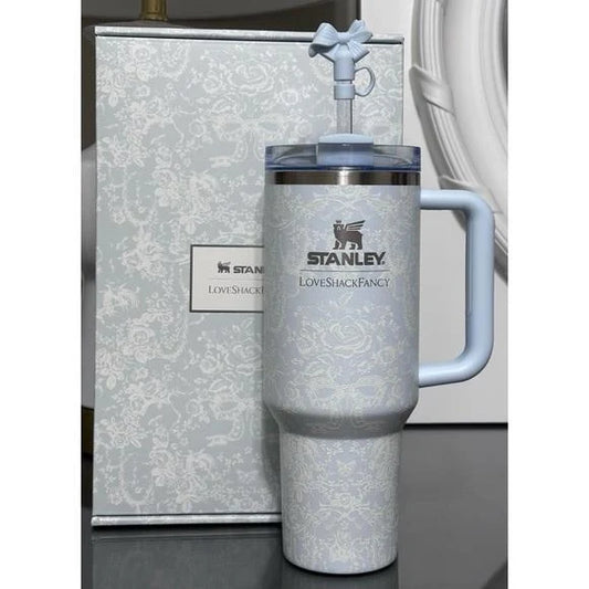 Stanley x LoveShackFancy Toscana Toile Alpine Blue Quencher 40oz