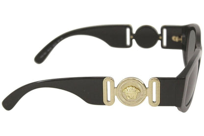 Versace VE4361 GB1/87 53mm Unisex Black Sunglasses Gray Non-Polarized Lenses
