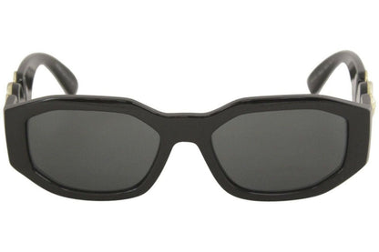 Versace VE4361 GB1/87 53mm Unisex Black Sunglasses Gray Non-Polarized Lenses