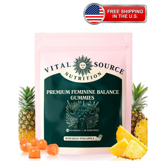 Vital Source Nutrition Vaginal Probiotic Gummies for Women – 60 Gummies