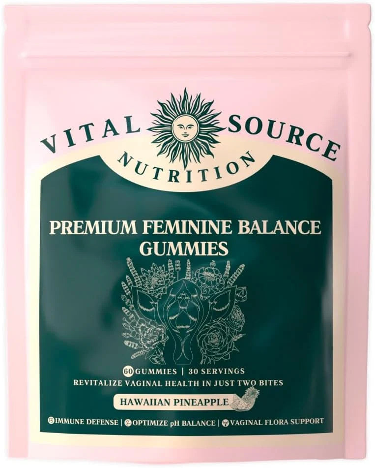 Vital Source Nutrition Vaginal Probiotic Gummies for Women – 60 Gummies