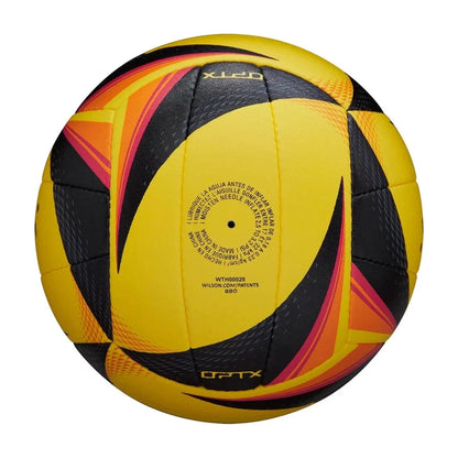 Wilson AVP OPTX Beach Volleyball Ball Yellow Black Official Size WTH00020XAVP