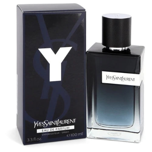 YSL Y Eau de Parfum 100ml / 3.3 oz Spray for Men | Luxury Woody Aromatic Fragrance