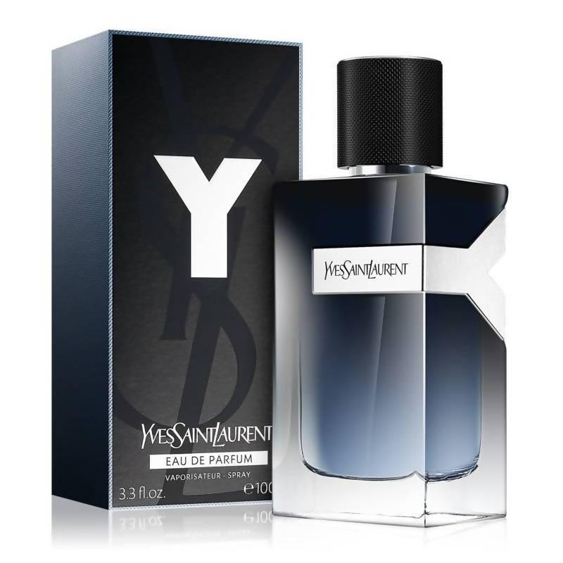 YSL Y Eau de Parfum 100ml / 3.3 oz Spray for Men | Luxury Woody Aromatic Fragrance