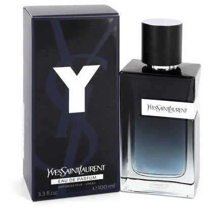 YSL Y Eau de Parfum 100ml / 3.3 oz Spray for Men | Luxury Woody Aromatic Fragrance