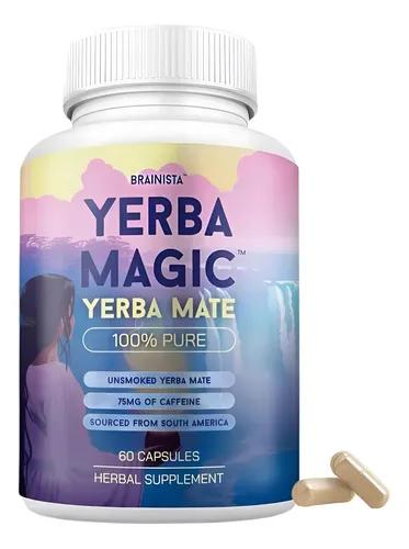 Yerba Magic Yerba Mate Capsules — 60 Count | 75mg Natural Caffeine